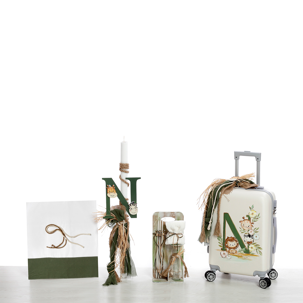 Βαπτιστικό Σετ Bellissimo 2405 Ζώα Της Ζούγκλας