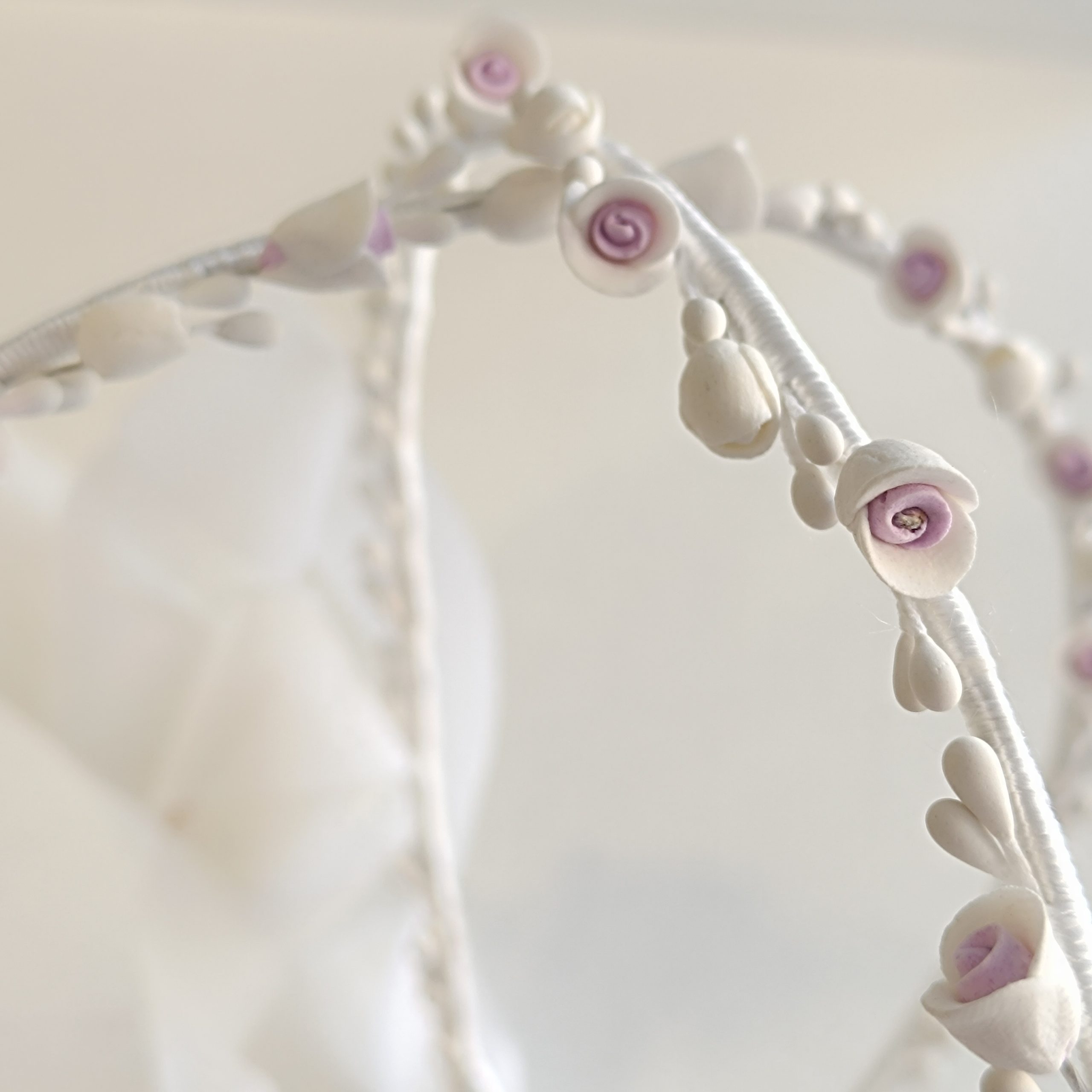 Στέφανα Γάμου Κεραμικά - Λευκά | Novaker ΚΣ 100