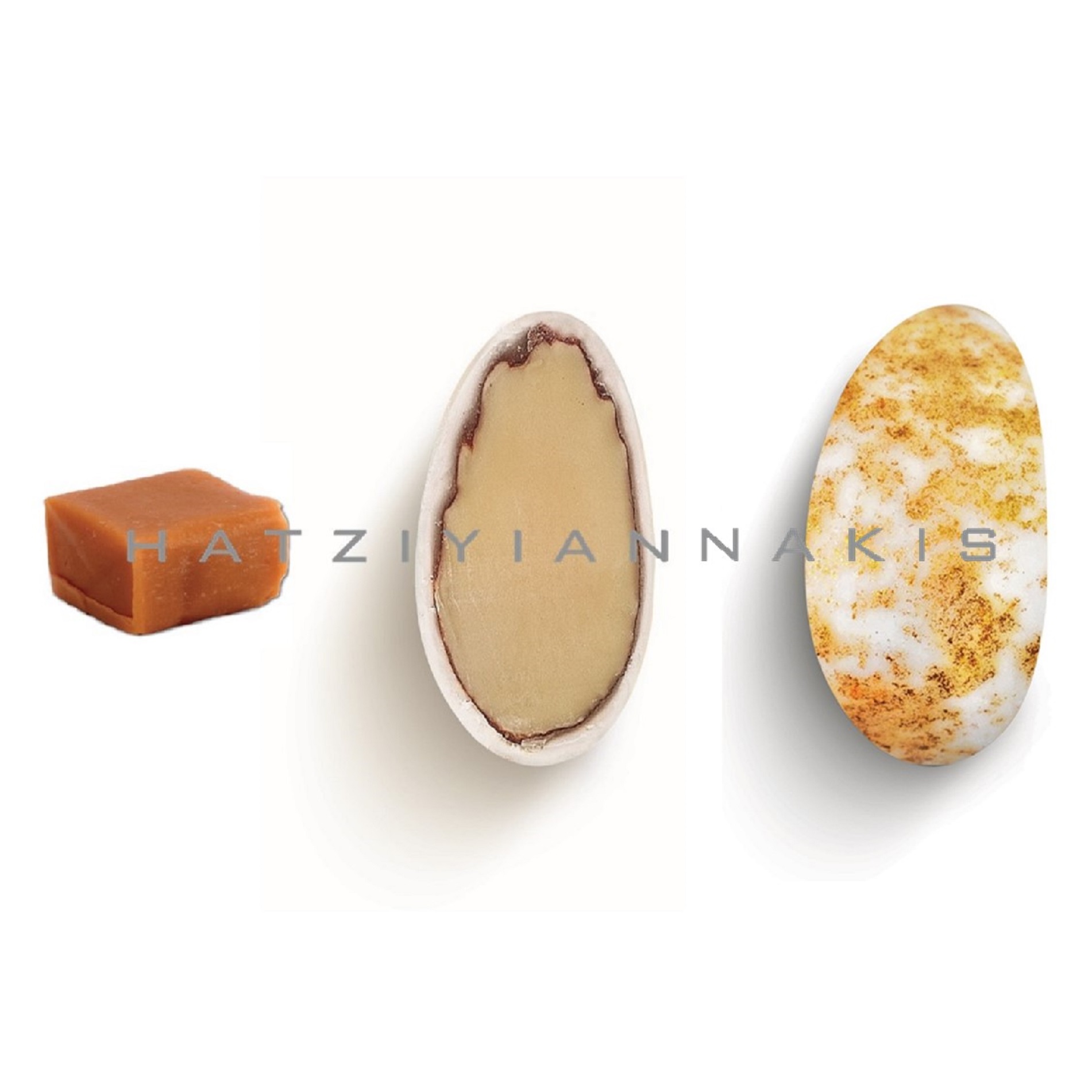 Αμυγδάλου Κουφέτο – Χρυσό Πιτσιλωτό Καραμέλα | Συλλογή Supreme