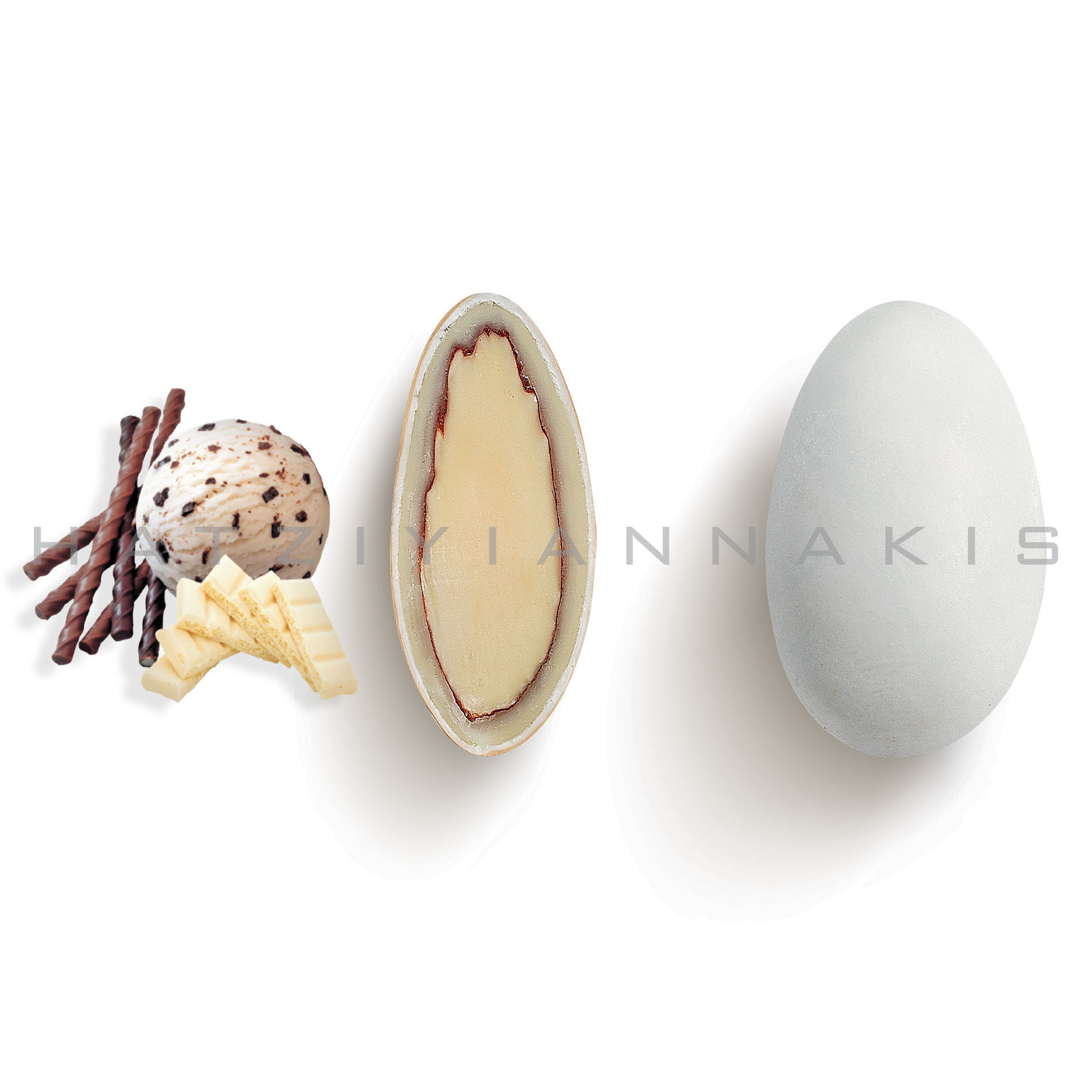 Choco Almond Κουφέτο – Stracciatella | Συλλογή Supreme