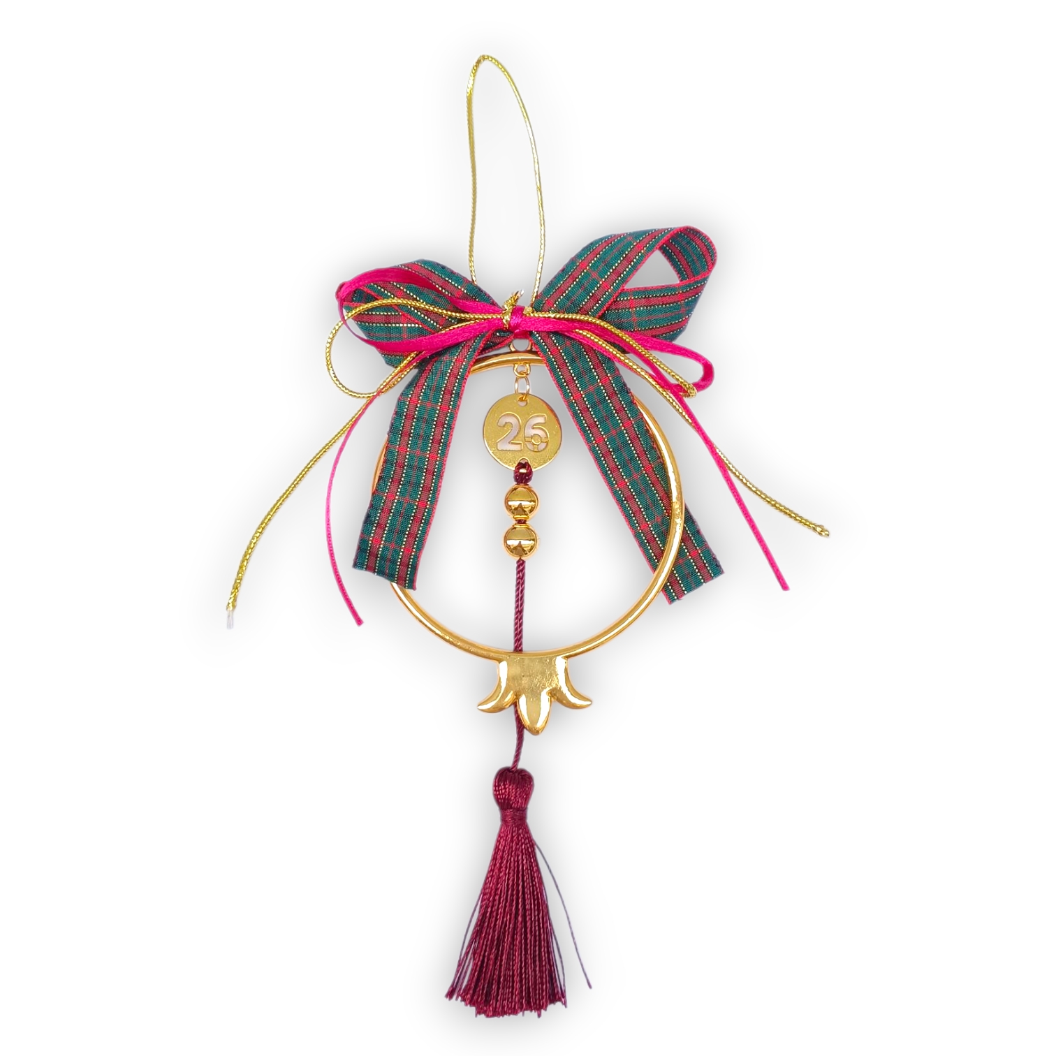 Γούρι Ρόδι 2026 – Metal | Hanging Collection