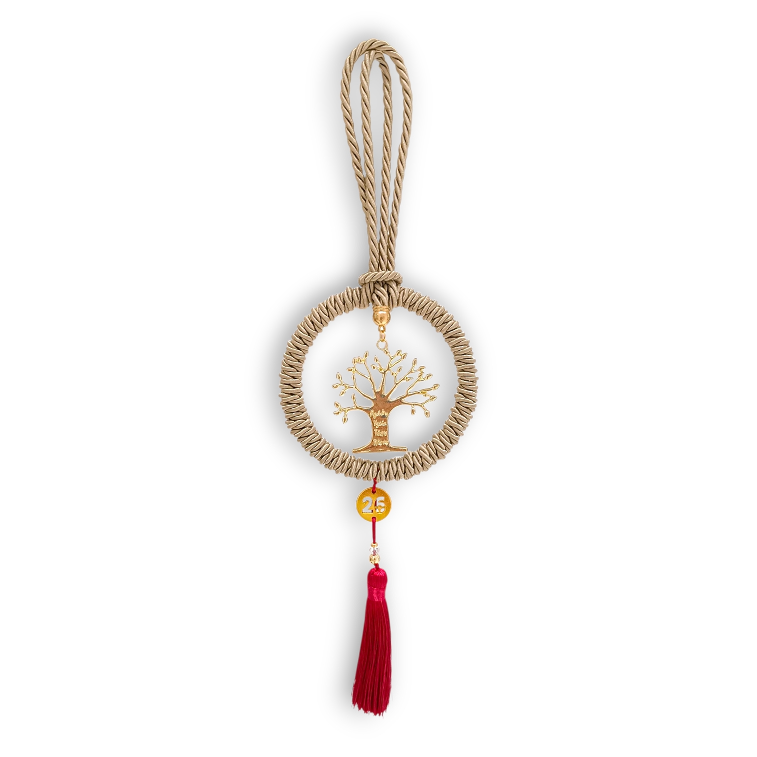Γούρι Δέντρο Ζωής 2026 – Metal | Hanging Collection