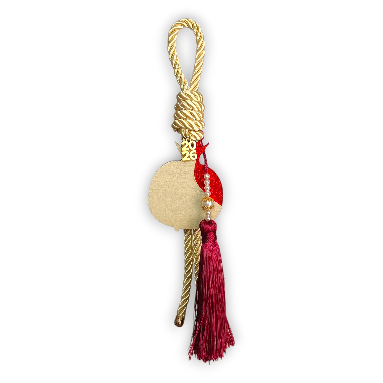 Γούρι Ρόδι 2026 – Plexi | Hanging Collection