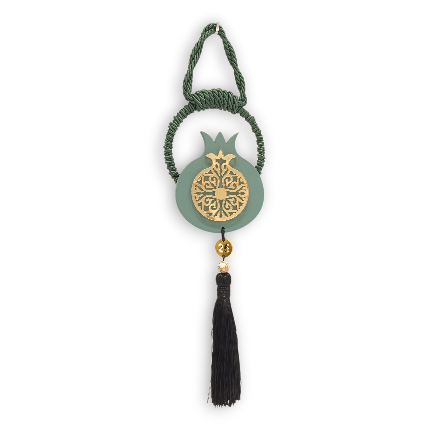 Γούρι Ρόδι 2026 – Plexi & Ξύλο | Hanging Collection