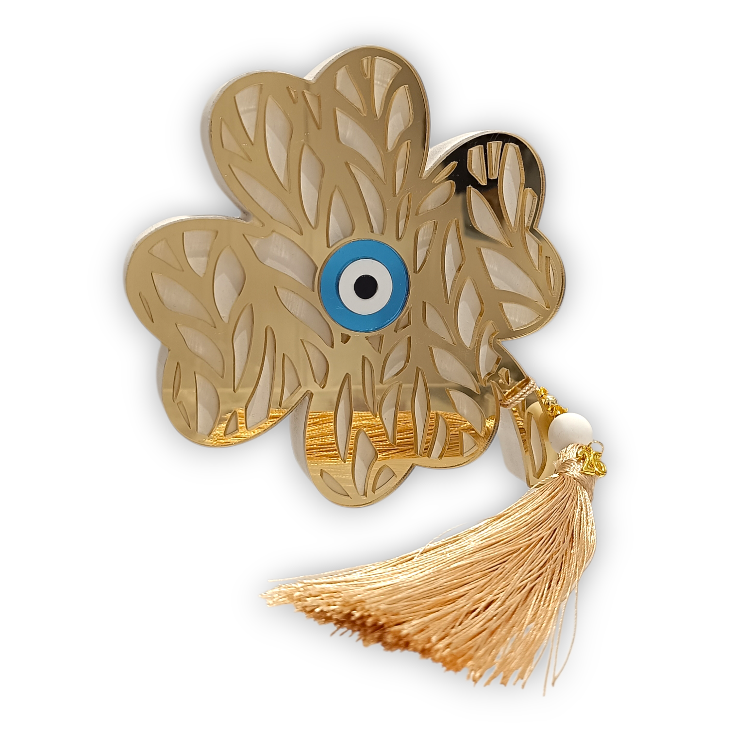 Γούρι Τριφύλλι 2026 – Plexi & Ξύλο | Standing Collection