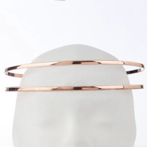 Στέφανα Γάμου Επάργυρα - Ροζ Χρυσό | Authentique Art SΑ-1310