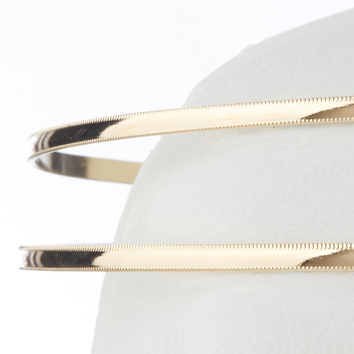 Στέφανα Γάμου Επάργυρα - Χρυσό | Authentique Art SΑ-1311