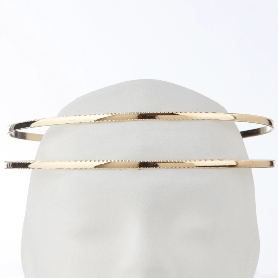 Στέφανα Γάμου Επάργυρα - Χρυσό | Authentique Art SΑ-1311