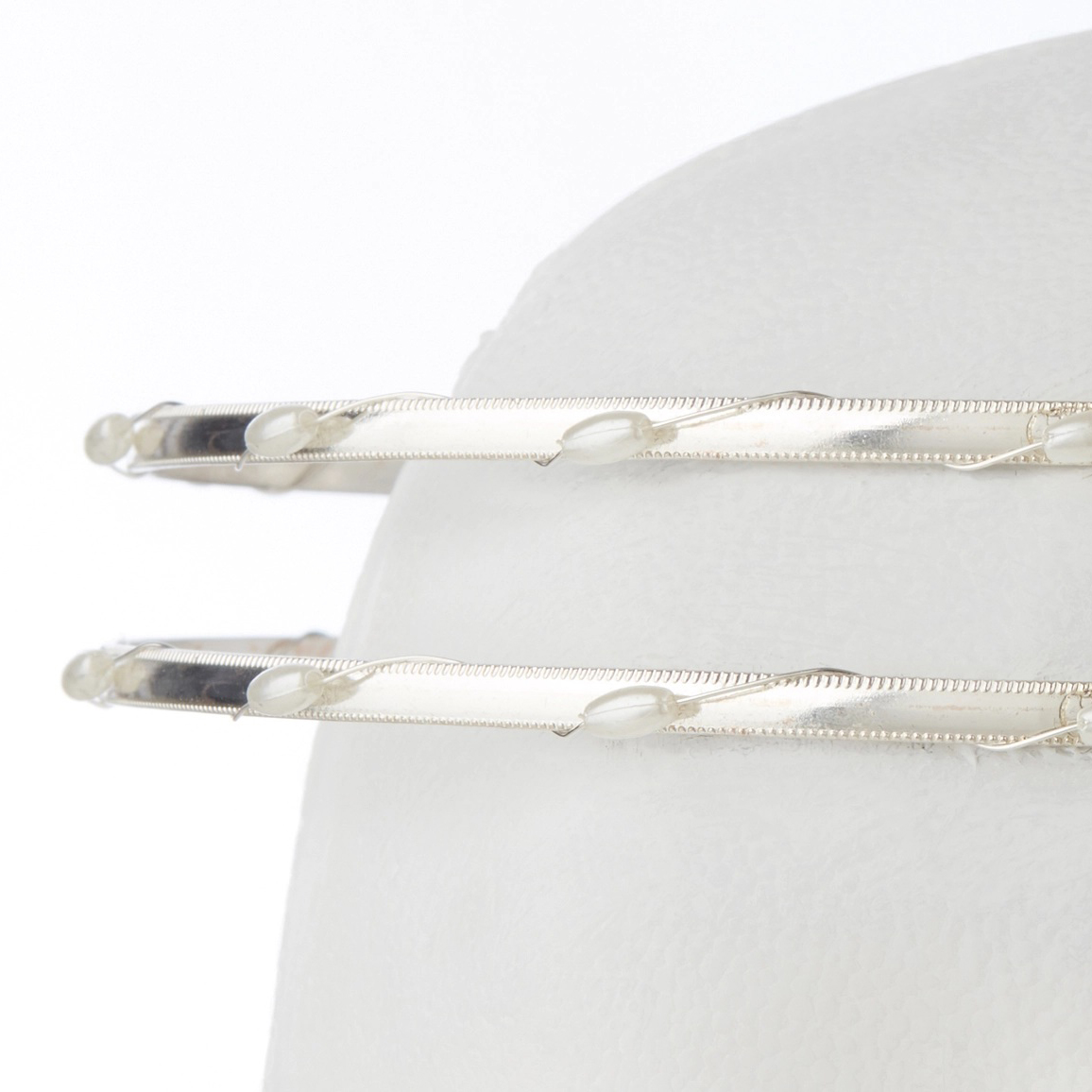 Στέφανα Γάμου Επάργυρα - Ασήμι | Authentique Art SΑ-1323