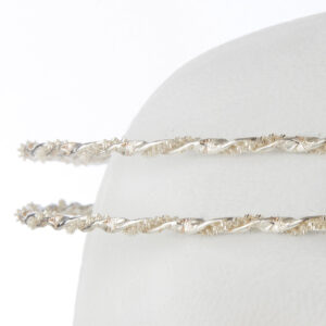 Στέφανα Γάμου Επάργυρα - Ασήμι | Authentique Art SΑ-1328