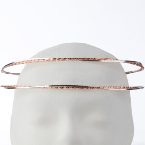 Στέφανα Γάμου Επάργυρα - Ασήμι Ροζ Χρυσό | Authentique Art SΑ-1329