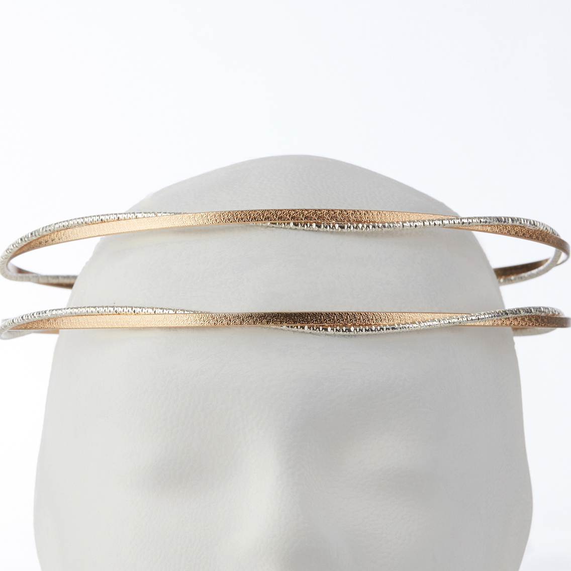 Στέφανα Γάμου Επάργυρα - Ασήμι Χρυσό | Authentique Art SΑ-1333