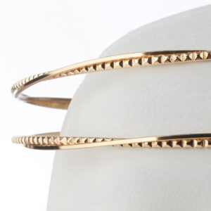 Στέφανα Γάμου Επάργυρα - Χρυσό | Authentique Art SΑ-1340