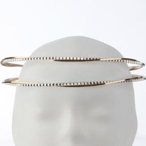 Στέφανα Γάμου Επάργυρα - Ασήμι Χρυσό | Authentique Art SΑ-1342