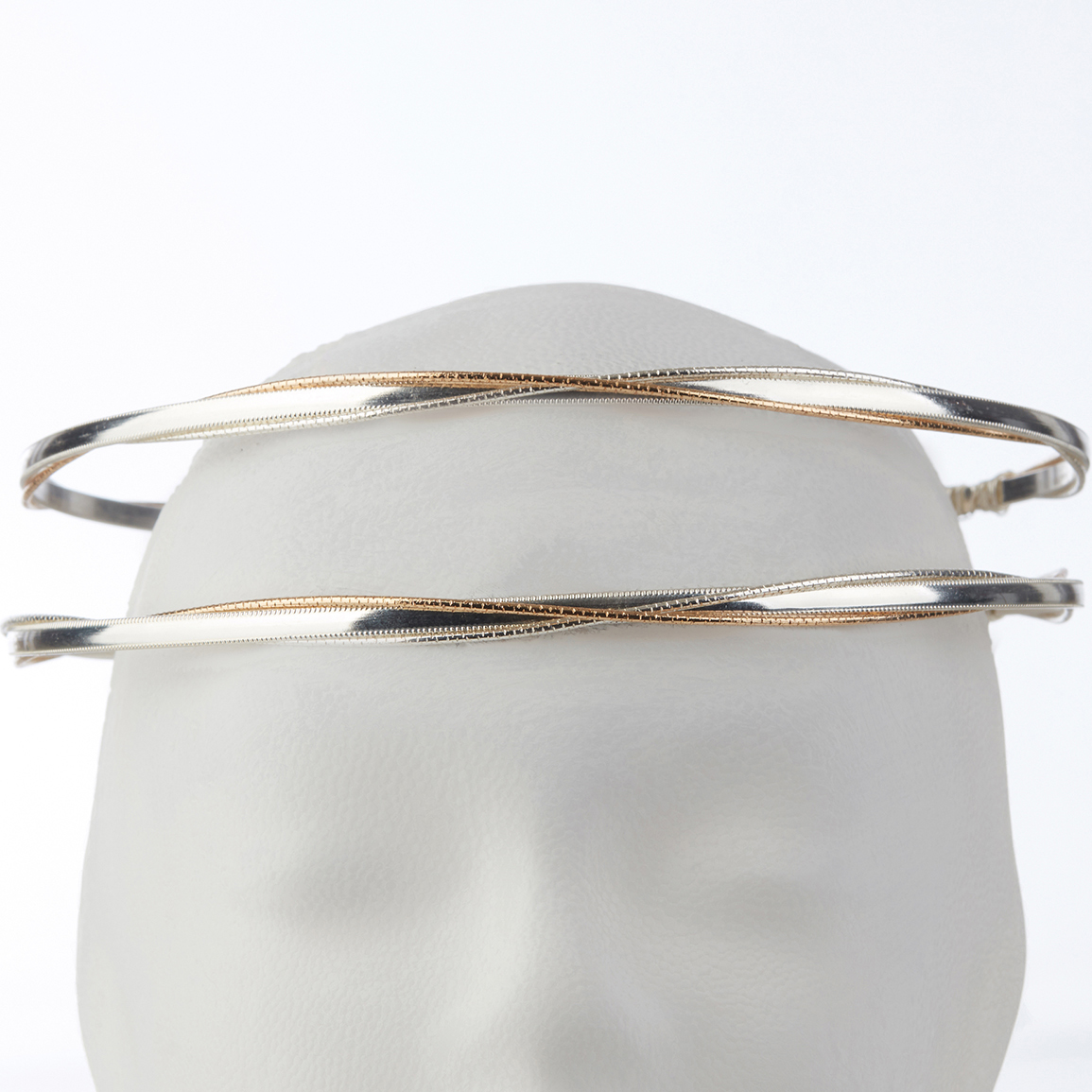 Στέφανα Γάμου Επάργυρα - Ασήμι Χρυσό | Authentique Art SΑ-1345