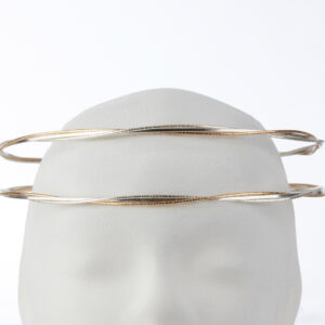 Στέφανα Γάμου Επάργυρα - Ασήμι Χρυσό | Authentique Art SΑ-1347