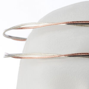 Στέφανα Γάμου Επάργυρα - Ασήμι Χρυσό Ροζ Χρυσό | Authentique Art SΑ-1348