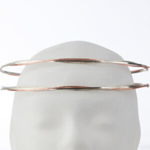 Στέφανα Γάμου Επάργυρα - Ασήμι Χρυσό Ροζ Χρυσό | Authentique Art SΑ-1348