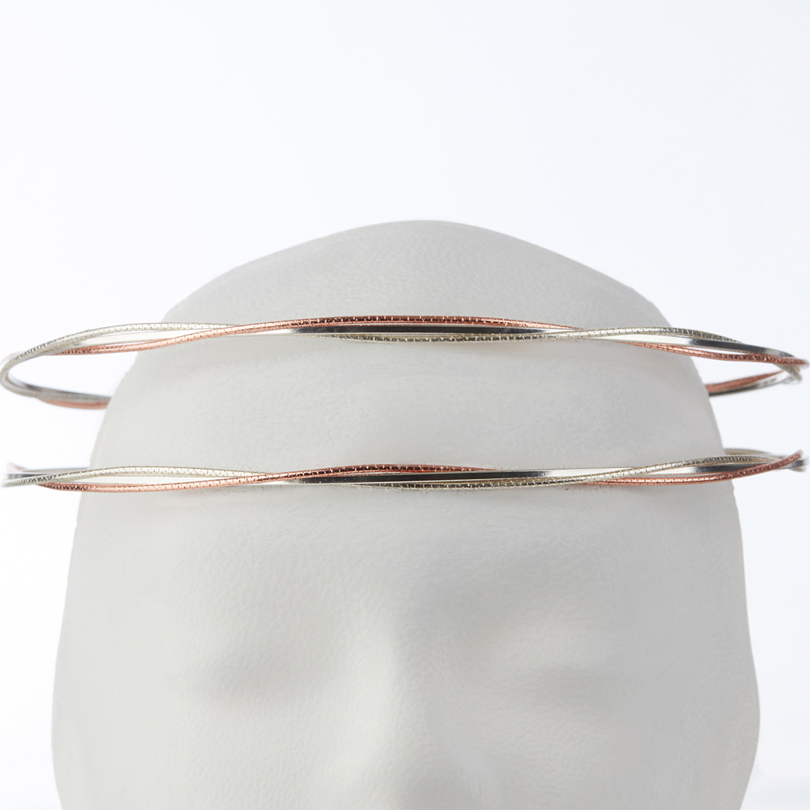 Στέφανα Γάμου Επάργυρα - Ασήμι Χρυσό Ροζ Χρυσό | Authentique Art SΑ-1348