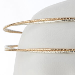 Στέφανα Γάμου Επάργυρα - Ασήμι Χρυσό | Authentique Art SΑ-1350