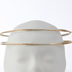 Στέφανα Γάμου Επάργυρα - Ασήμι Χρυσό | Authentique Art SΑ-1350