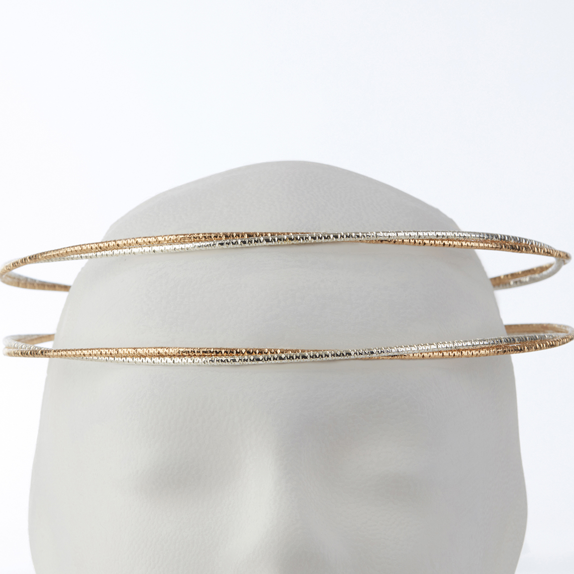 Στέφανα Γάμου Επάργυρα - Ασήμι Χρυσό | Authentique Art SΑ-1350