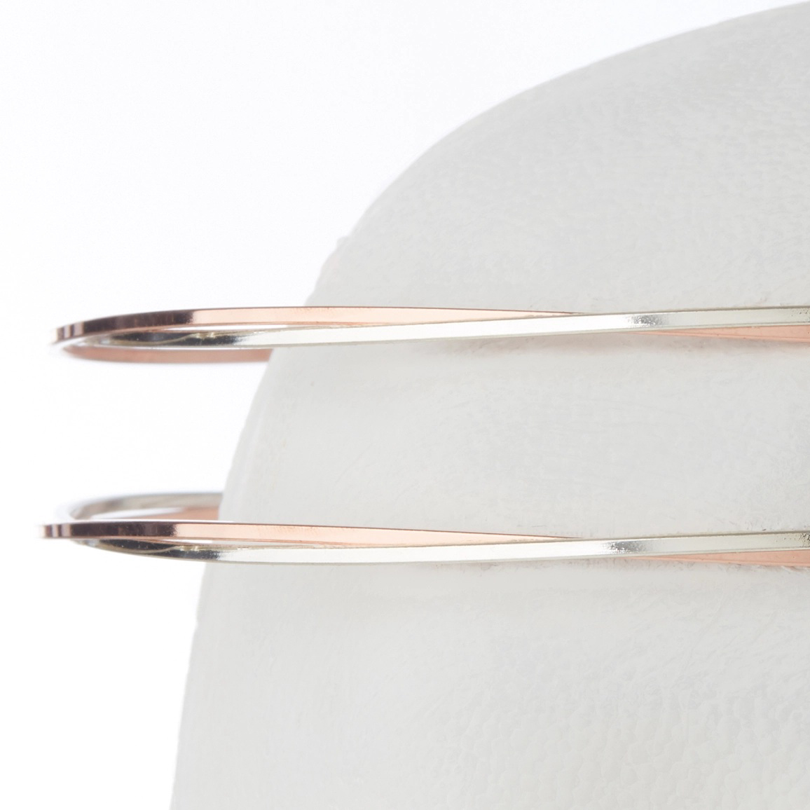 Στέφανα Γάμου Επάργυρα - Ασήμι Ροζ Χρυσό | Authentique Art SΑ-1354ΛΡ