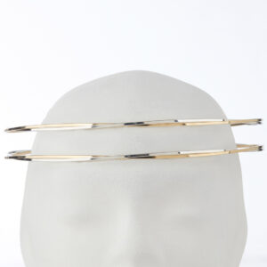 Στέφανα Γάμου Επάργυρα - Ασήμι Χρυσό | Authentique Art SΑ-1354ΛΧ