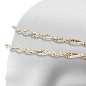 Στέφανα Γάμου Επάργυρα - Ασήμι Χρυσό | Authentique Art SΑ-1400