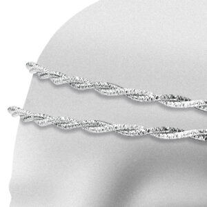 Στέφανα Γάμου Επάργυρα - Ασήμι | Authentique Art SΑ-1402