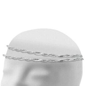 Στέφανα Γάμου Επάργυρα - Ασήμι | Authentique Art SΑ-1402