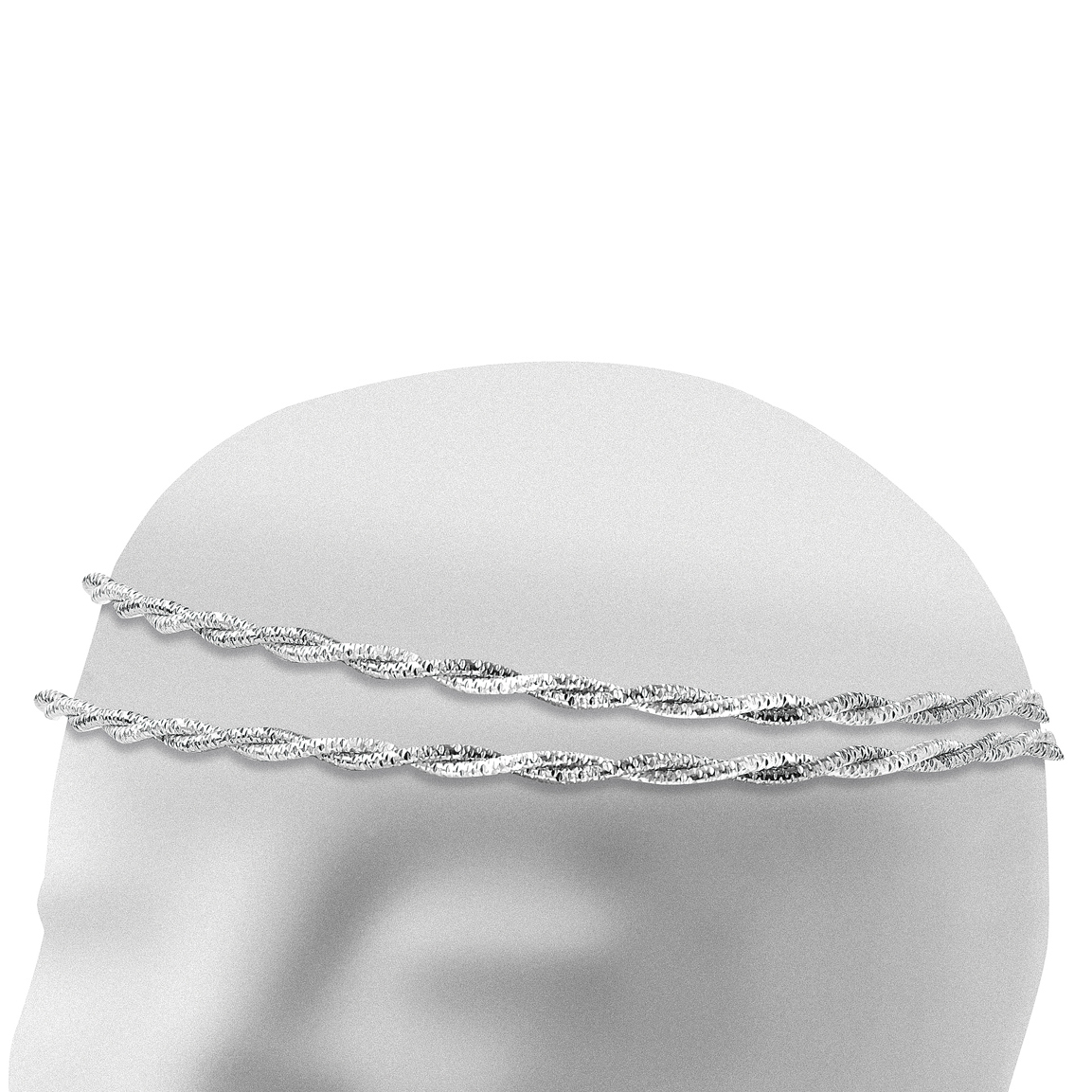 Στέφανα Γάμου Επάργυρα - Ασήμι | Authentique Art SΑ-1402