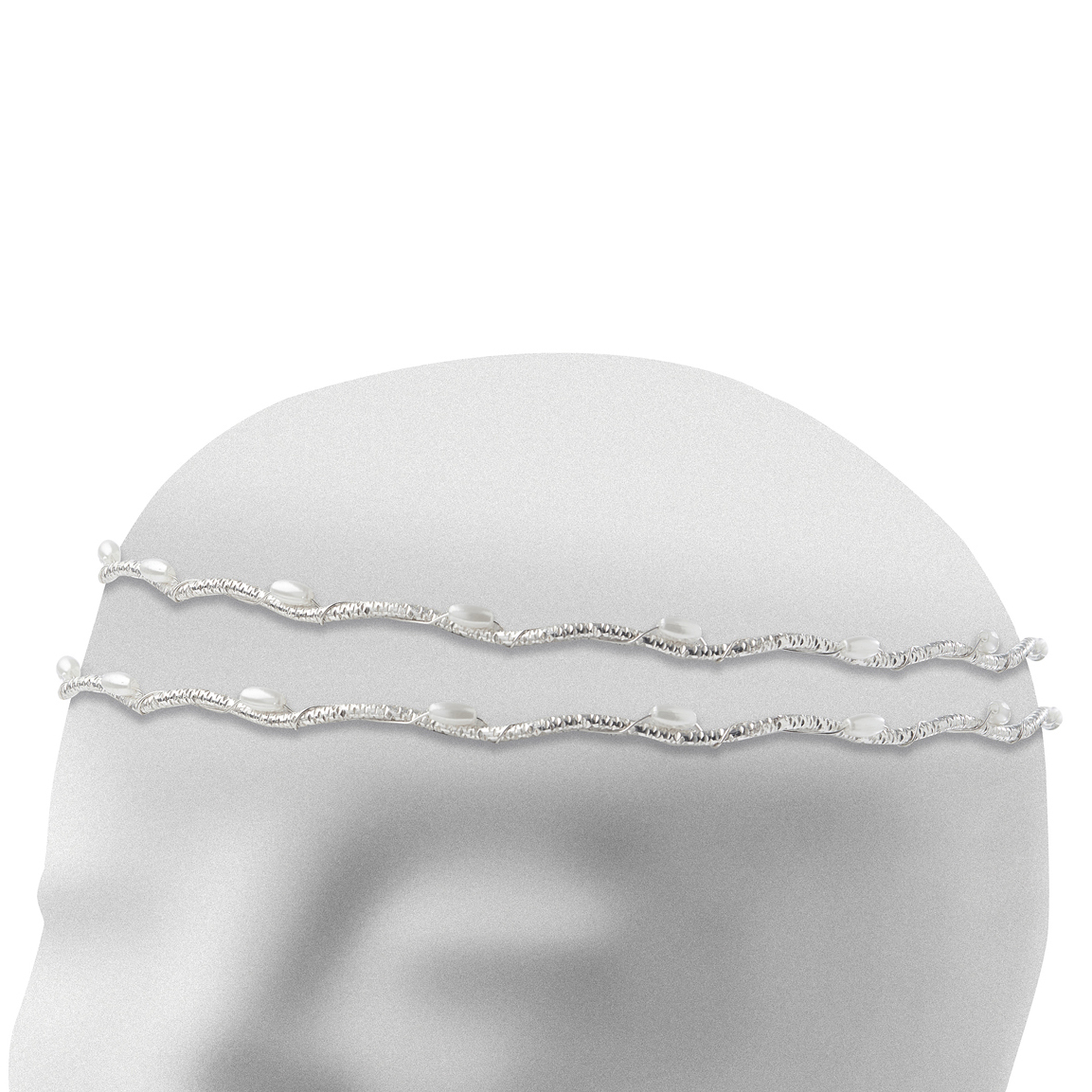 Στέφανα Γάμου Επάργυρα - Ασήμι | Authentique Art SΑ-1403