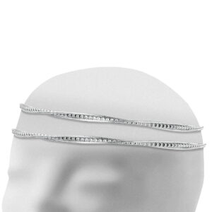 Στέφανα Γάμου Επάργυρα - Ασήμι | Authentique Art SΑ-1406