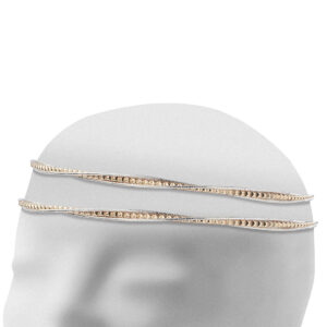 Στέφανα Γάμου Επάργυρα - Ασήμι Χρυσό | Authentique Art SΑ-1407