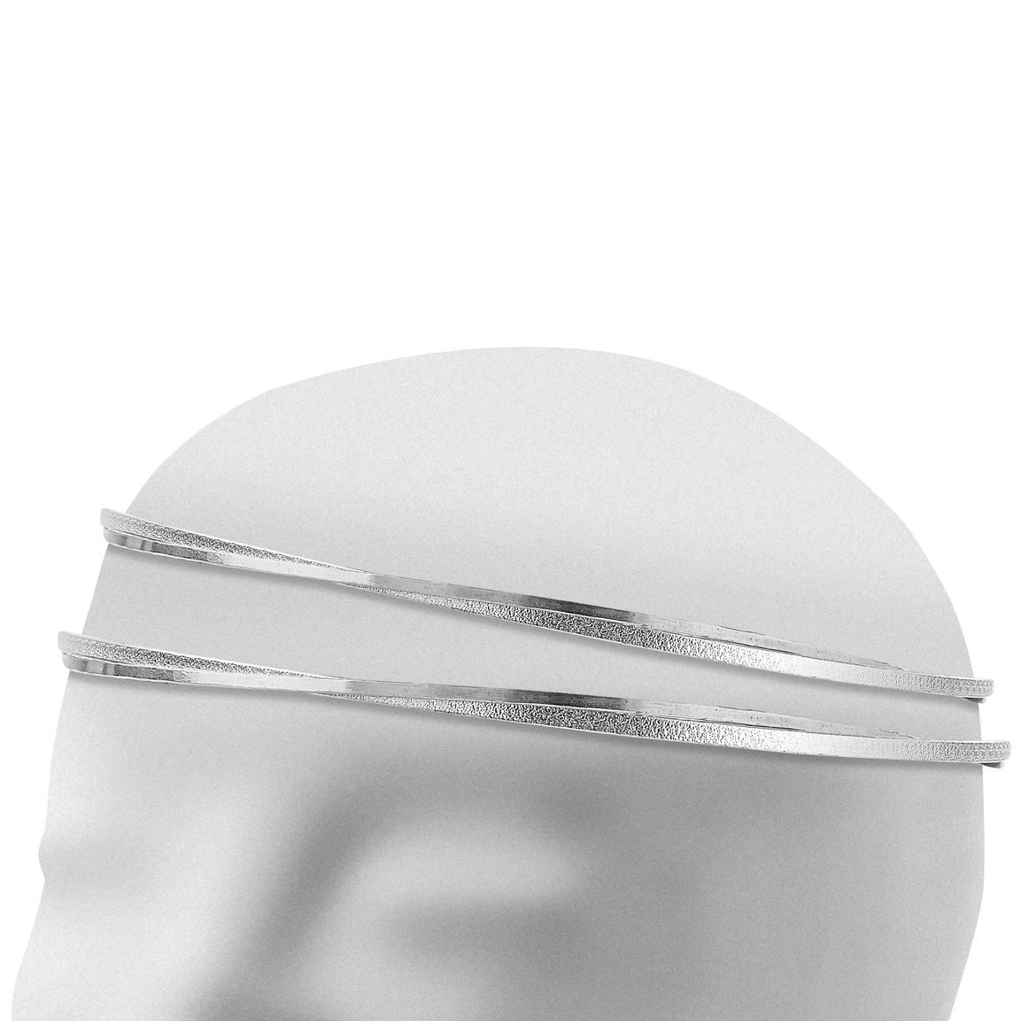 Στέφανα Γάμου Επάργυρα - Ασήμι | Authentique Art SΑ-1409