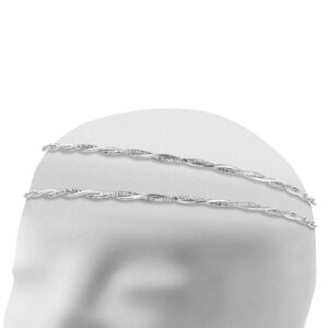 Στέφανα Γάμου Επάργυρα - Ασήμι | Authentique Art SΑ-1415