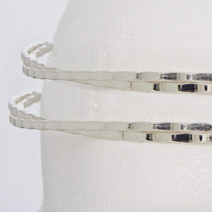 Στέφανα Γάμου Επάργυρα - Ασήμι | Authentique Art SΑ-2003