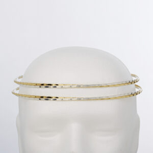 Στέφανα Γάμου Επάργυρα - Ασήμι Χρυσό | Authentique Art SΑ-2004