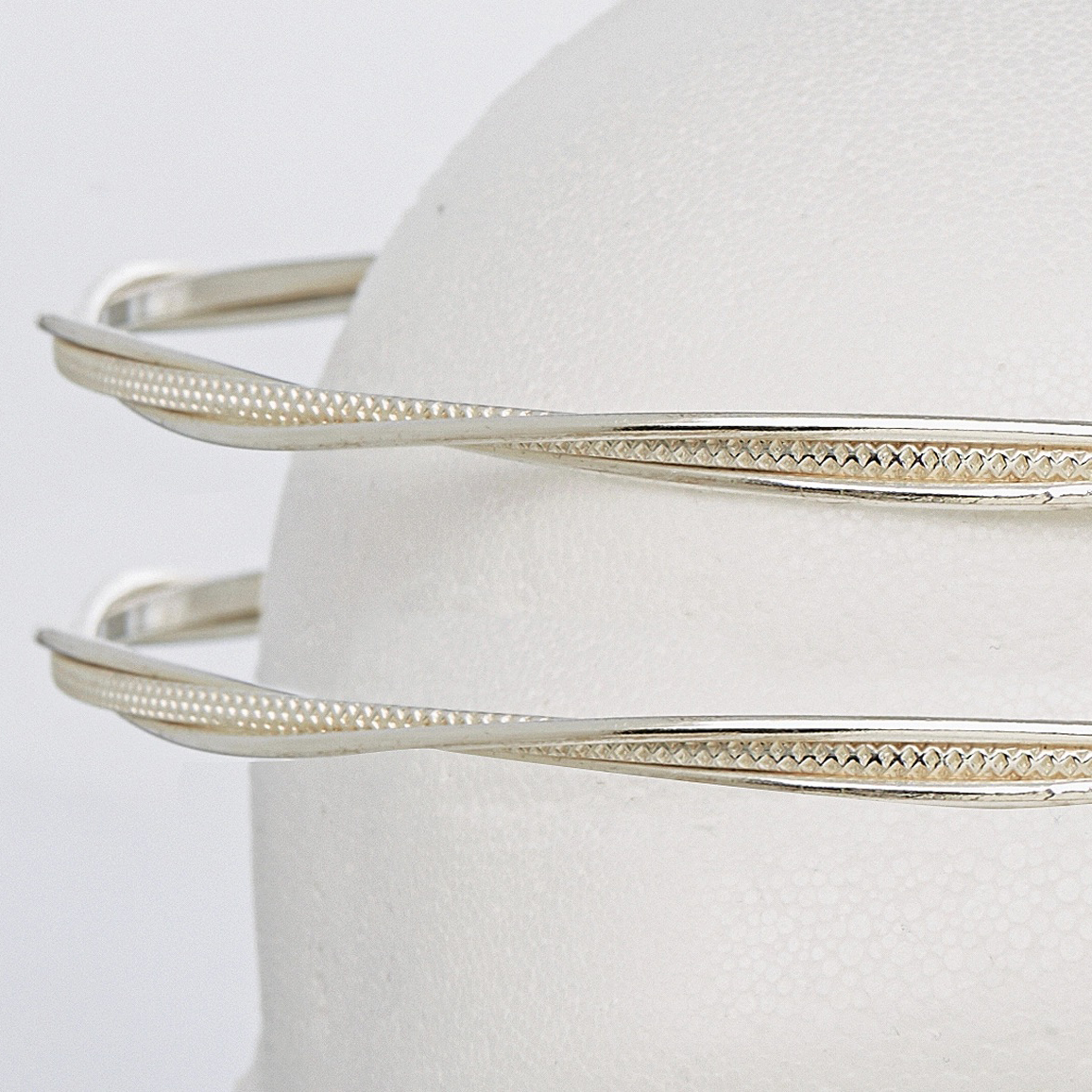 Στέφανα Γάμου Επάργυρα - Ασήμι | Authentique Art SΑ-2006