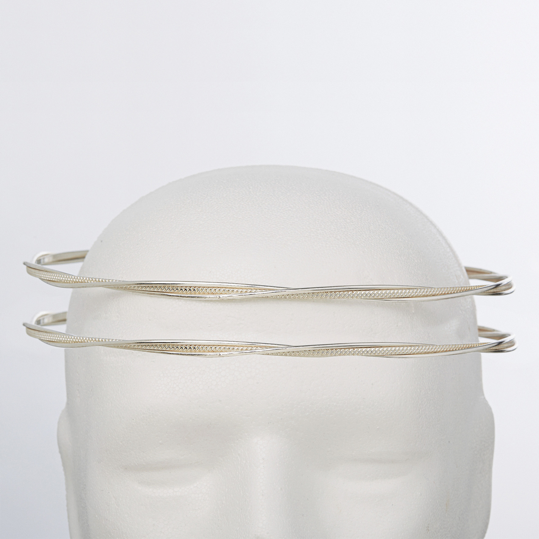 Στέφανα Γάμου Επάργυρα - Ασήμι | Authentique Art SΑ-2006