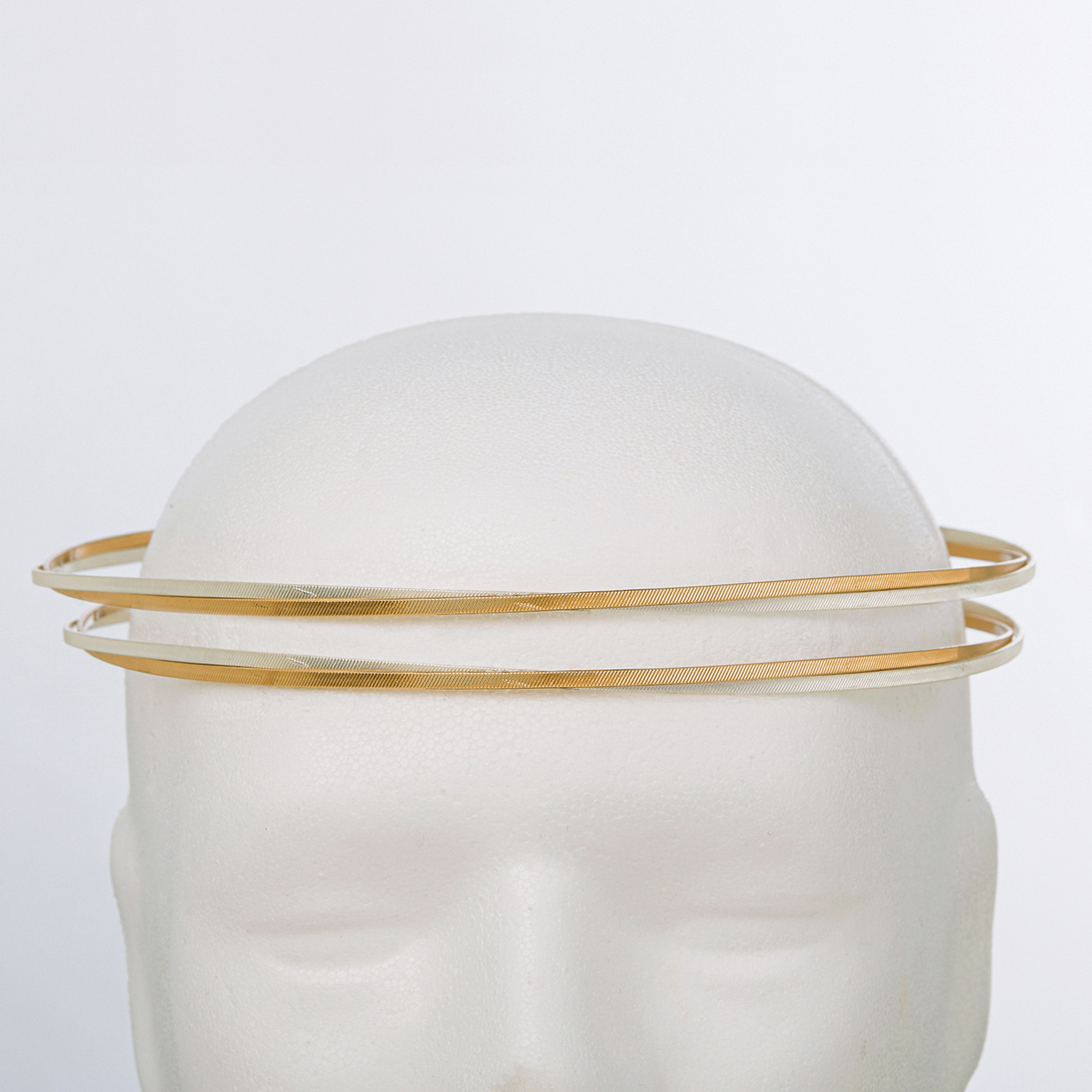 Στέφανα Γάμου Επάργυρα - Ασήμι Χρυσό | Authentique Art SΑ-2013