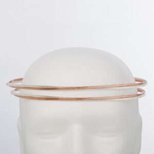 Στέφανα Γάμου Επάργυρα - Ασήμι Ροζ Χρυσό | Authentique Art SΑ-2014