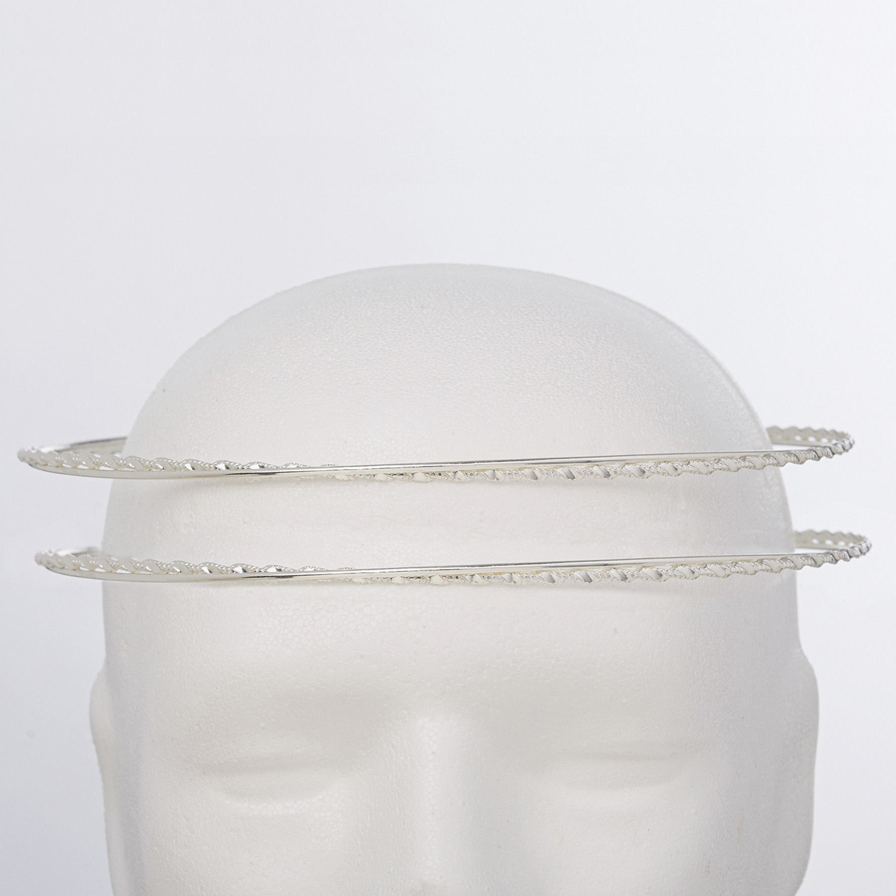 Στέφανα Γάμου Επάργυρα - Ασήμι | Authentique Art SΑ-2015