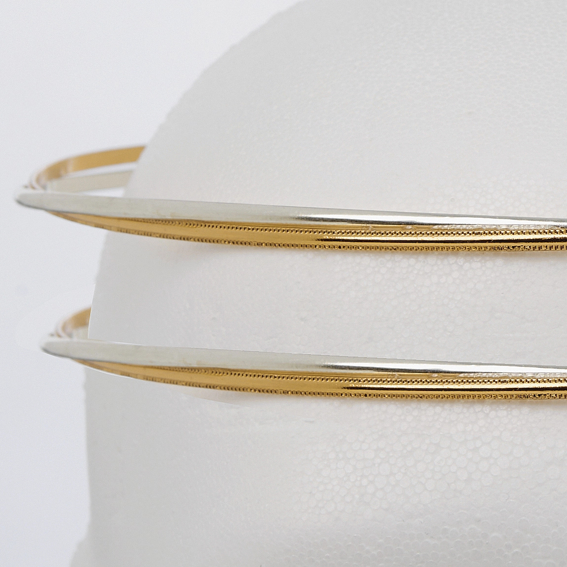 Στέφανα Γάμου Επάργυρα - Ασήμι Χρυσό | Authentique Art SΑ-2022