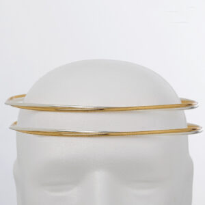 Στέφανα Γάμου Επάργυρα - Ασήμι Χρυσό | Authentique Art SΑ-2022