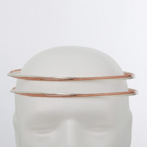 Στέφανα Γάμου Επάργυρα - Ασήμι Ροζ Χρυσό | Authentique Art SΑ-2023