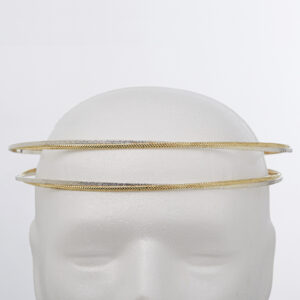 Στέφανα Γάμου Επάργυρα - Ασήμι Χρυσό | Authentique Art SΑ-2028