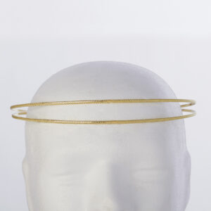 Στέφανα Γάμου Επάργυρα - Χρυσό | Authentique Art SΑ-2037