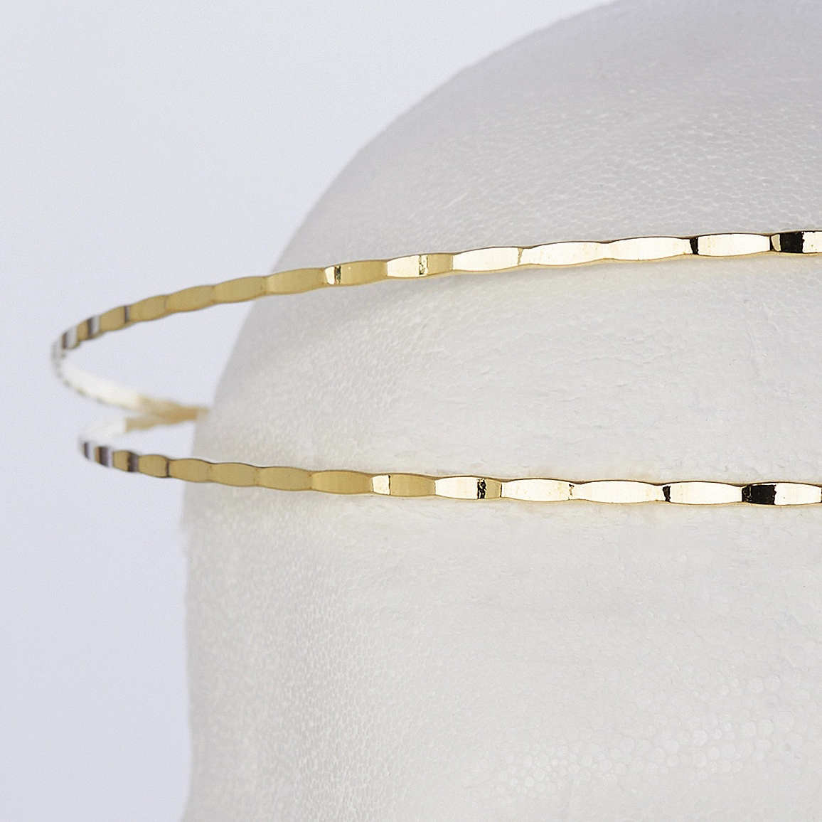 Στέφανα Γάμου Επάργυρα - Χρυσό | Authentique Art SΑ-2043